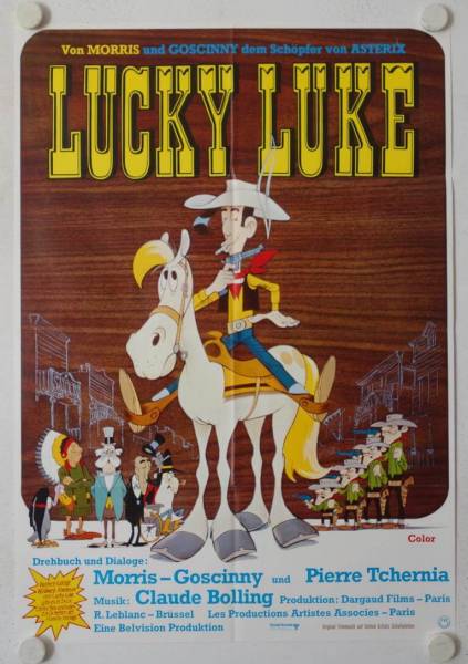 Lucky Luke originales deutsches Filmplakat